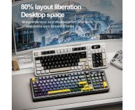 Attack Shark X98PRO Wireless Full-size layout czarna - 1472701 - zdjęcie 7